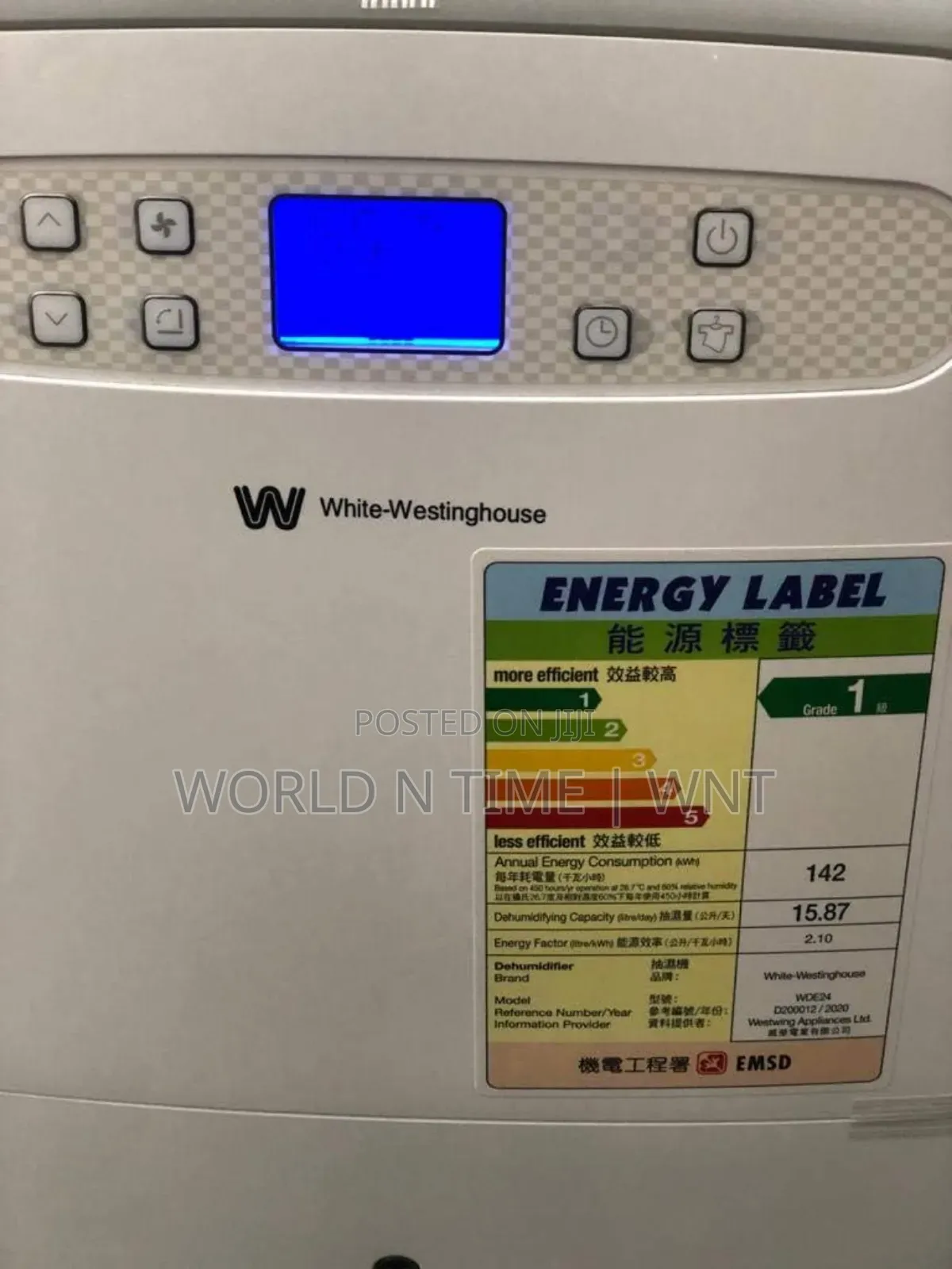 White Westinghouse Wde24 3 in 1 Dehumidifier