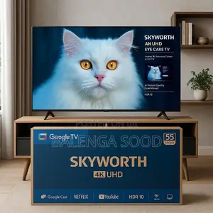 Skyworth 55” Smart Tv - Uhd Google Tv | Dolby Audio