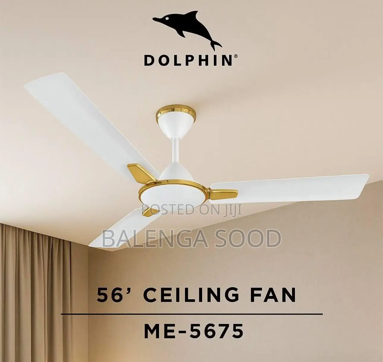 Dolphin 56” Ceiling Fan – Me-5675