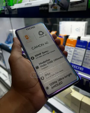 New Tecno Camon 40 128 GB Blue