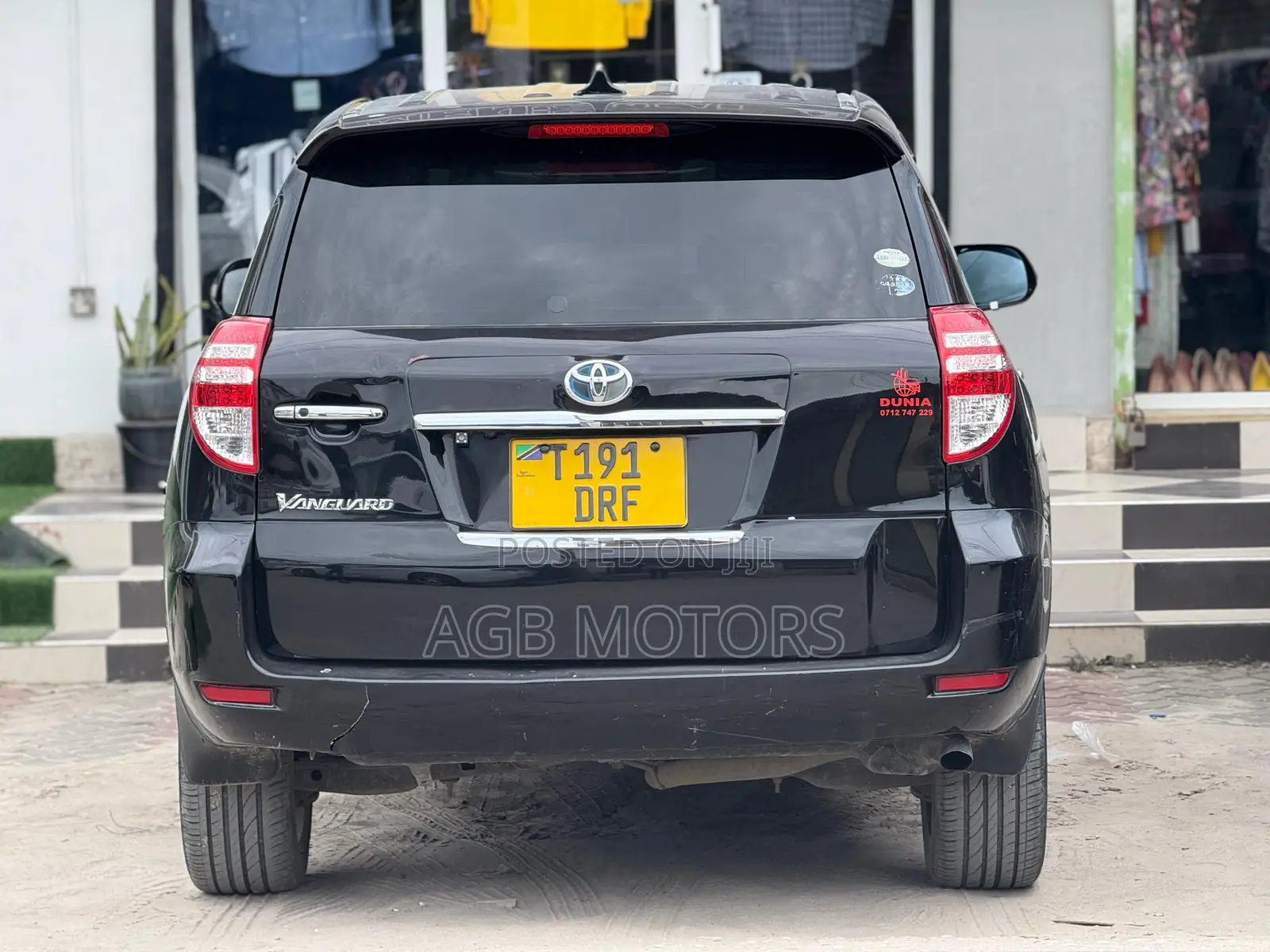 Toyota Vanguard 2009 Black