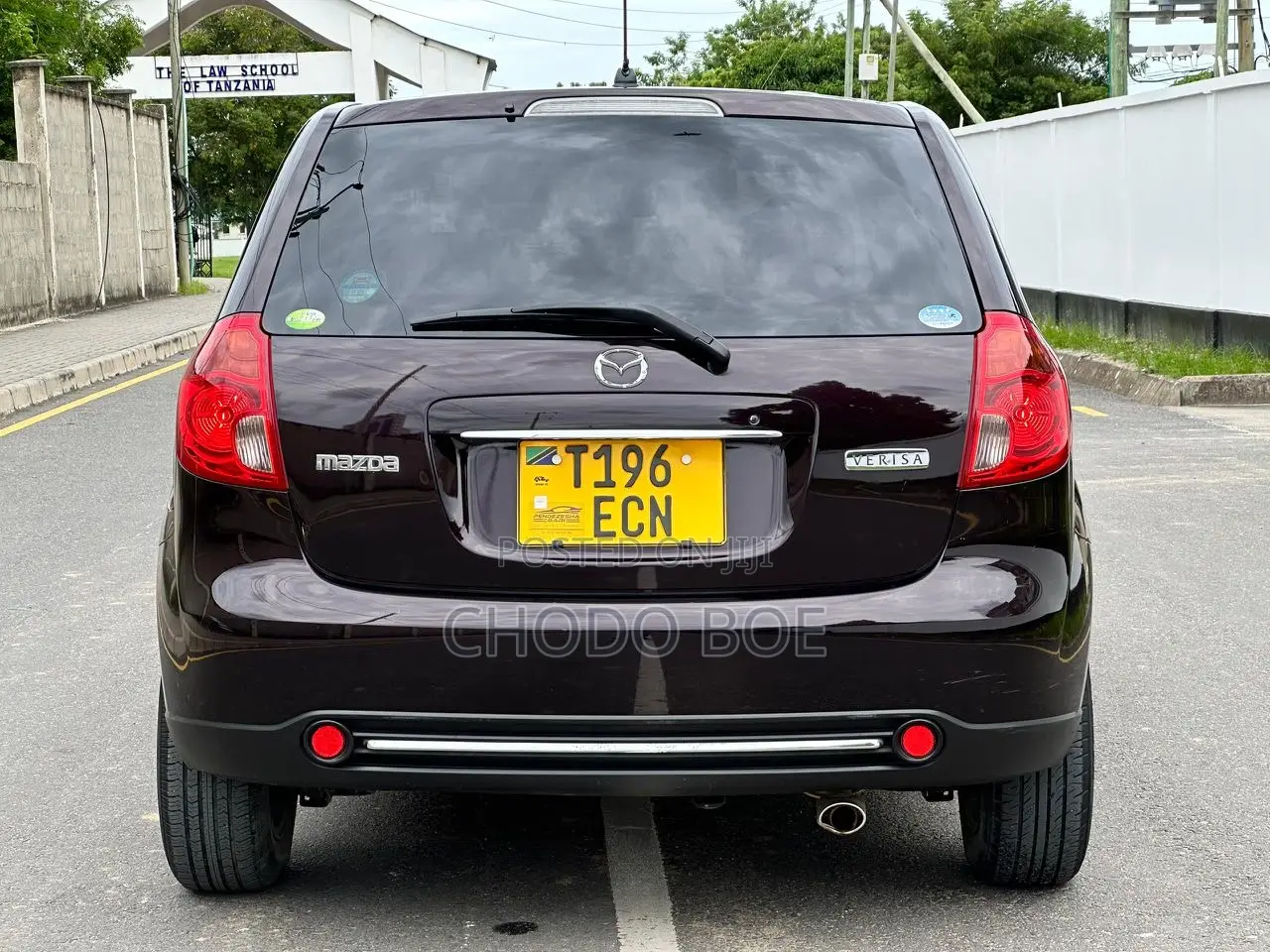 Mazda Verisa 2007 Burgundy
