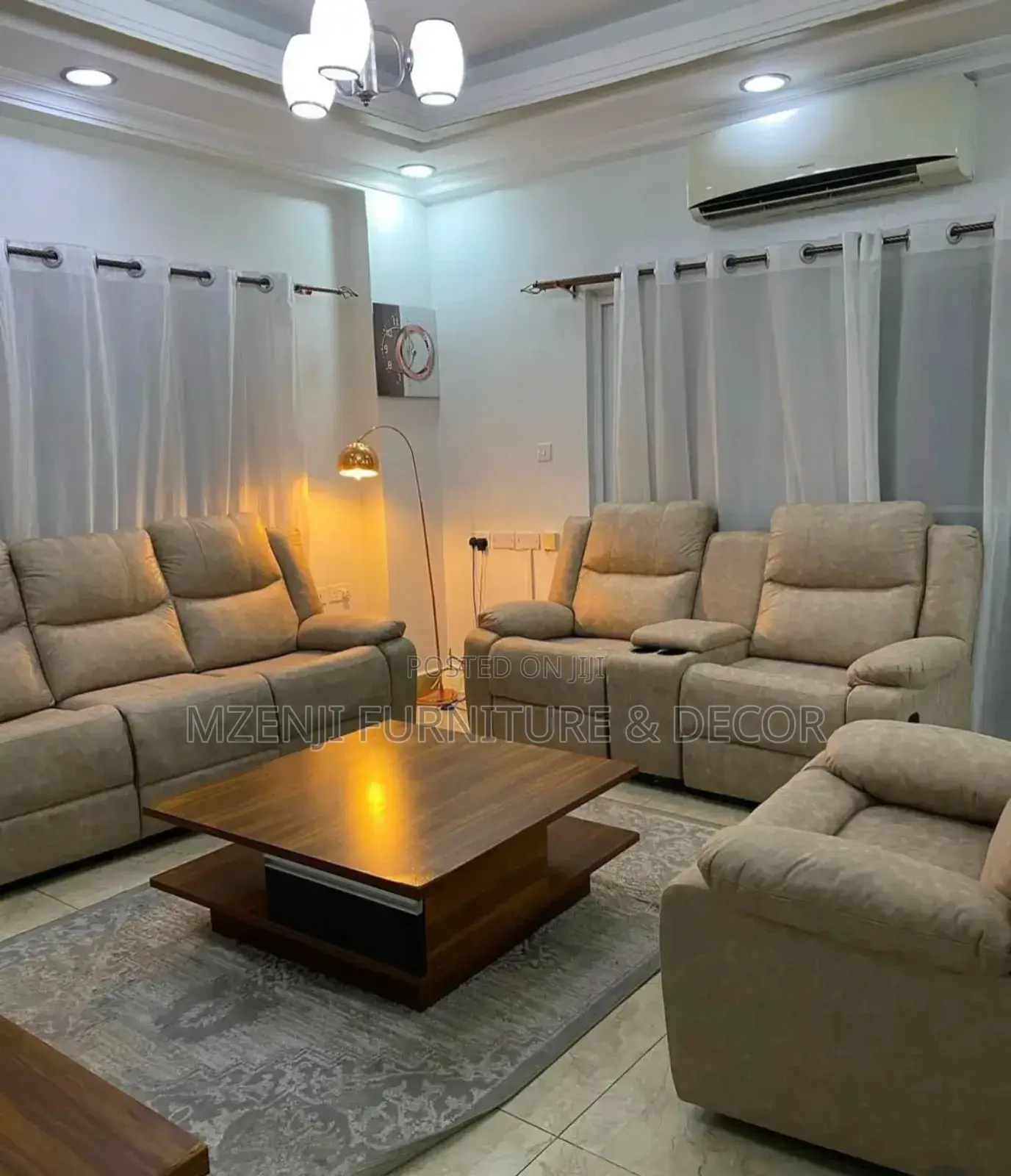 Recliner Sofa Set