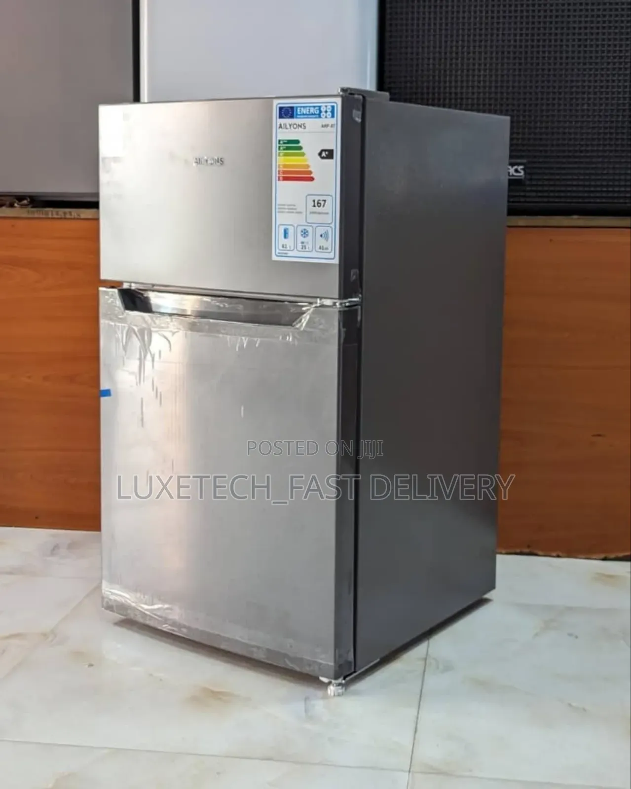 Ailyons 90l Double-Door Refrigerator