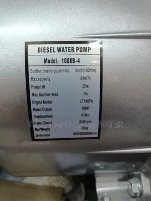 Lutian Diesel Water Pump 4inch