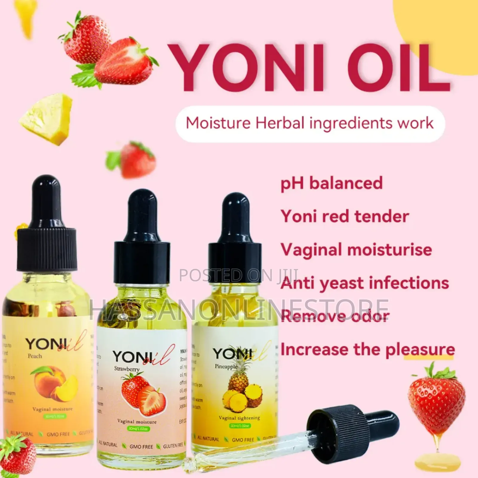 Yoni Oil Viginal Moisture 30ml