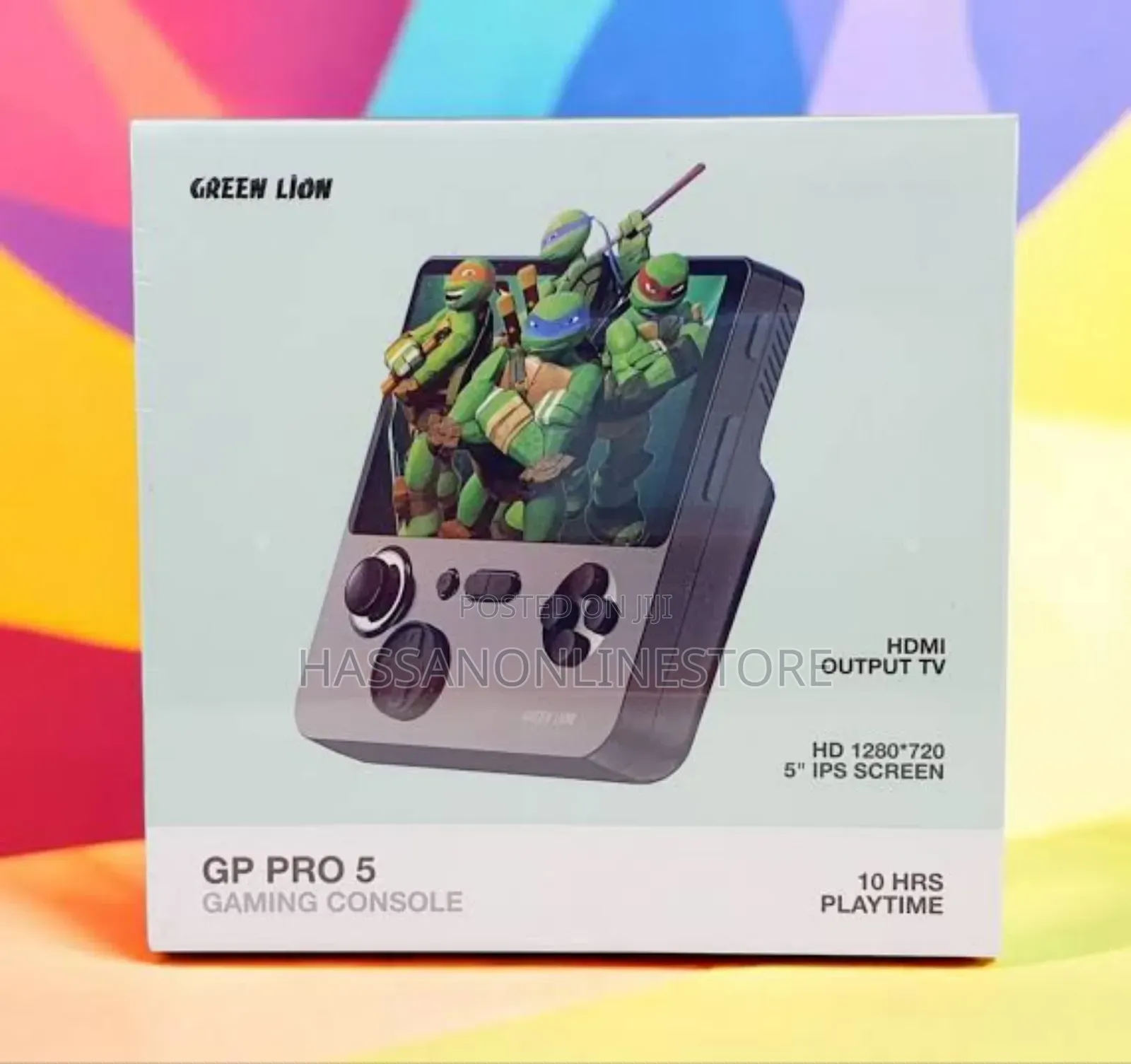 Green Lion Gp Pro 5 Gaming Console - Black