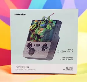 Green Lion Gp Pro 5 Gaming Console - Black
