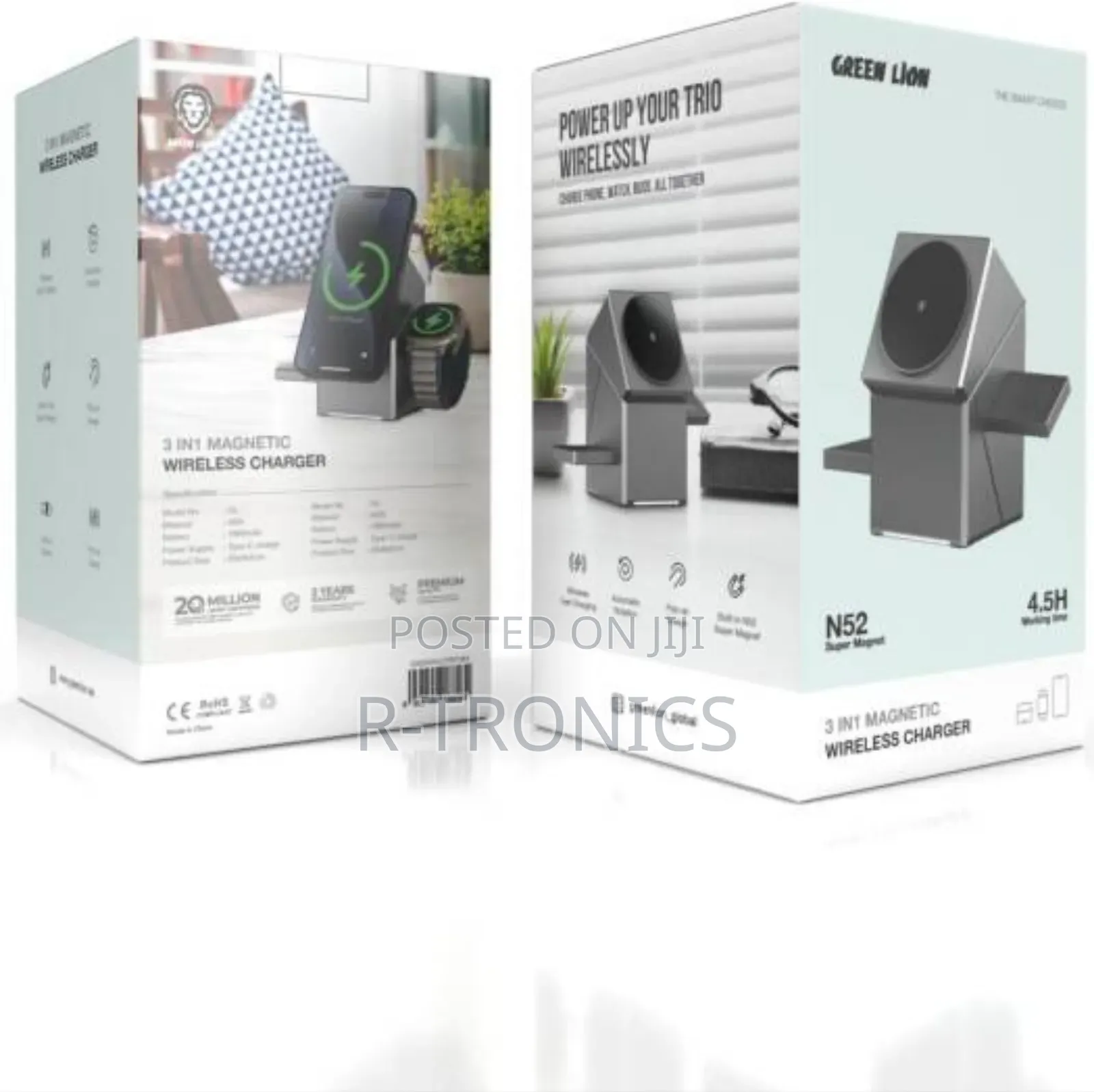 Green Lion 3 in 1 Magcharger Hub
