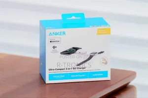 Anker A25m8 Ultra Compact 3in1 Qi2 Wireless Charger