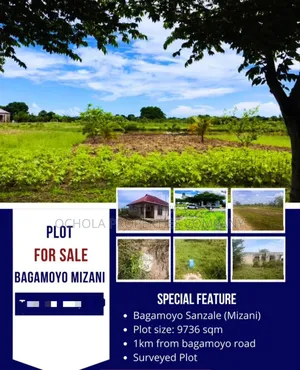 Plot for Sale Bagamoyo Sanzale Mizani