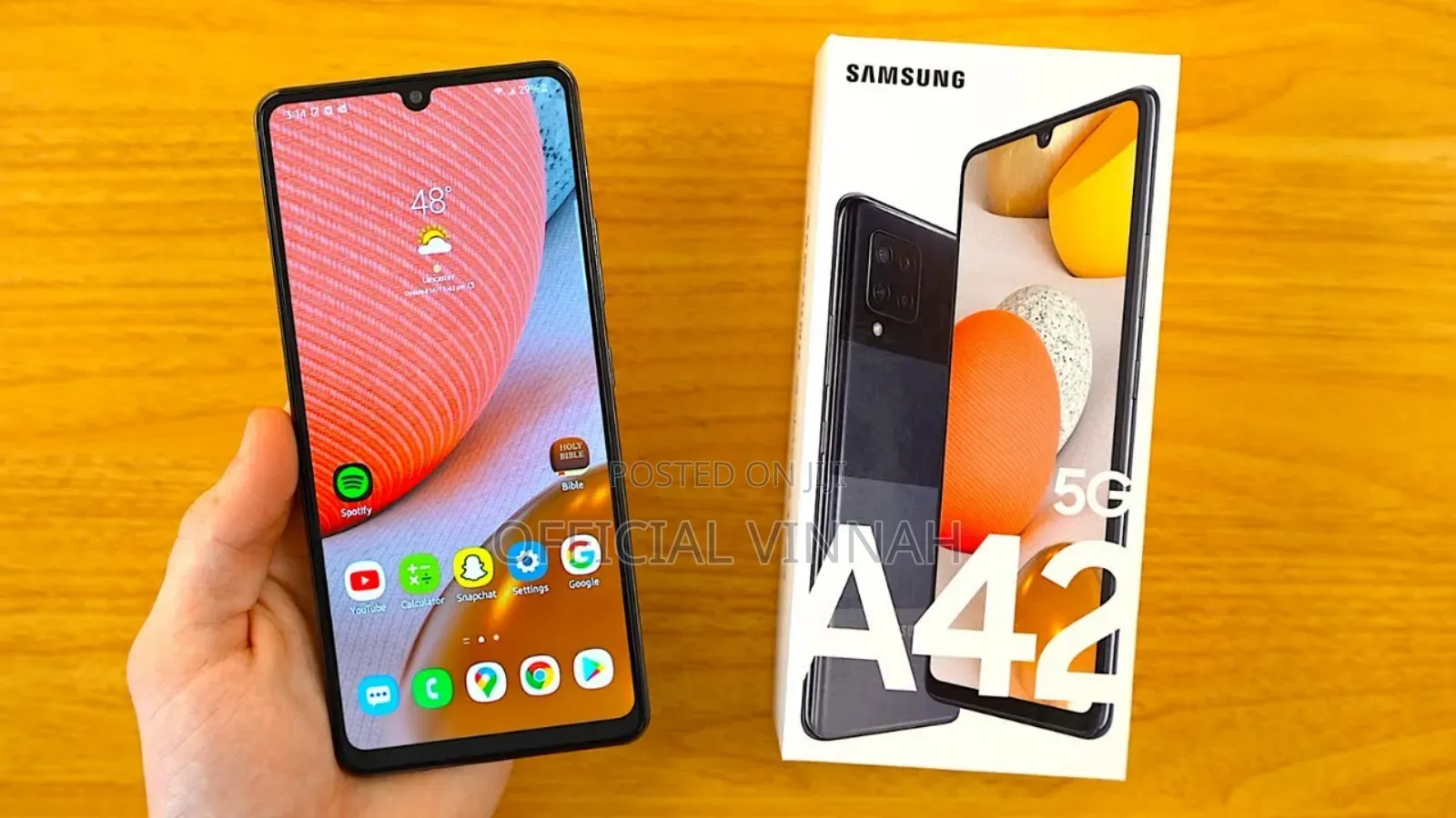 New Samsung Galaxy A42 5G 128 GB Black