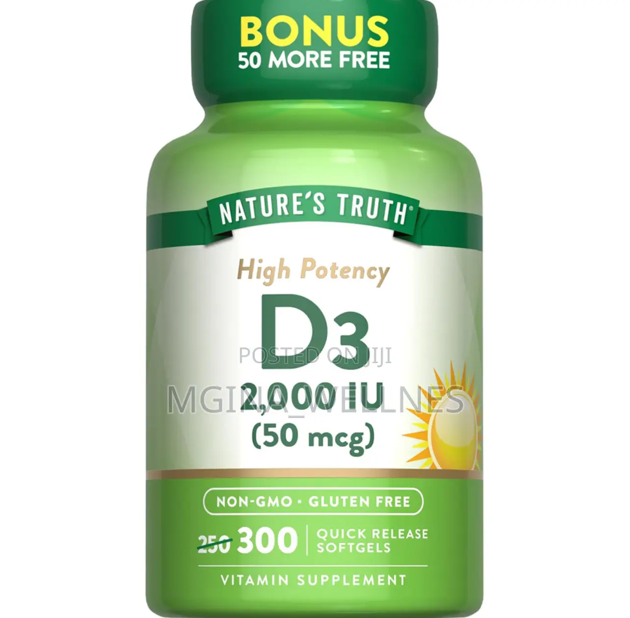 Natures Truth High Potency Vitamin D3