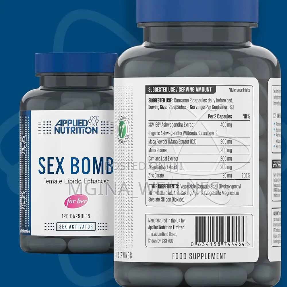 Applied Nutrition Sex Bomb for Her - 120 Capsules