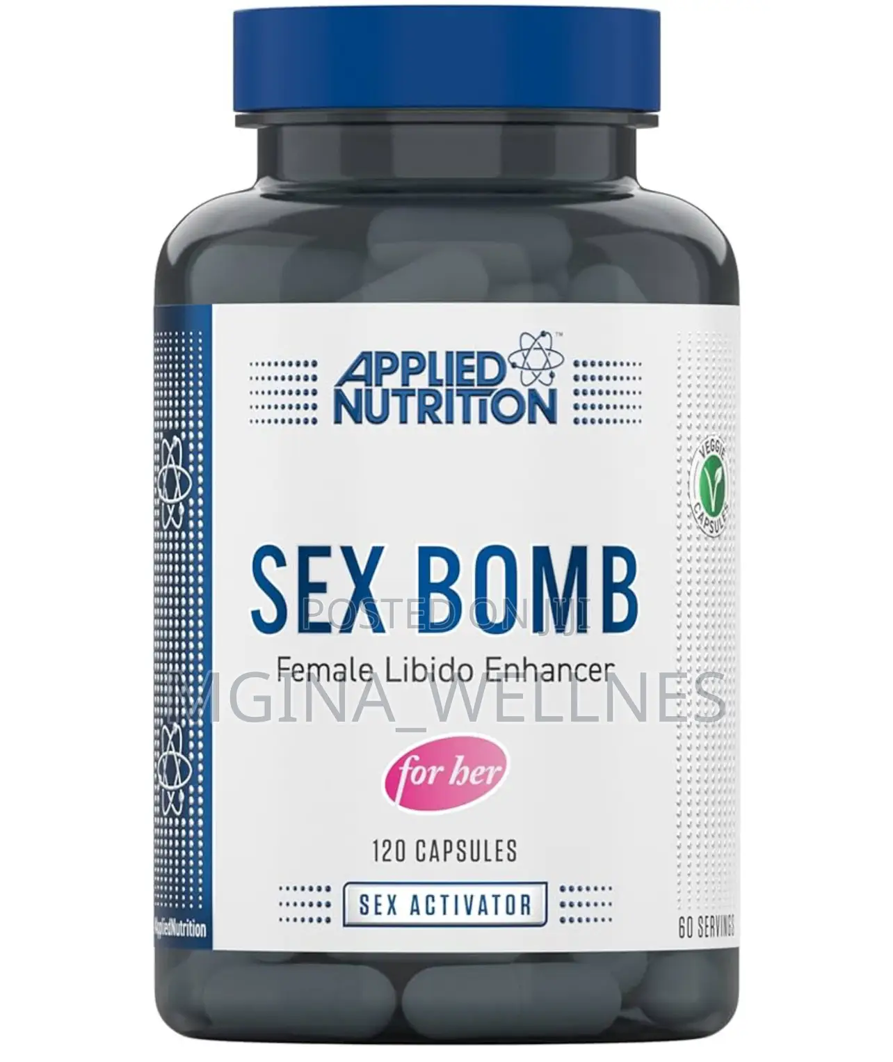 Applied Nutrition Sex Bomb for Her - 120 Capsules