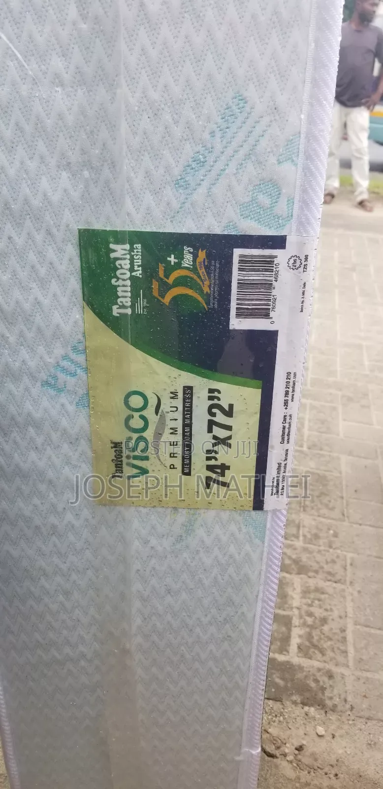 Visco Premium Memory Foam Mattress 6x6 Inch 10