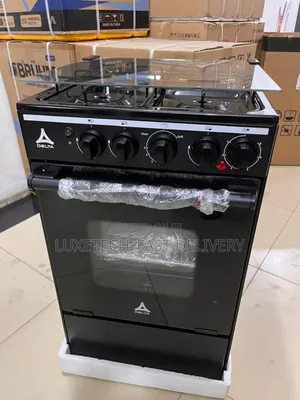 Delta 50x50 Gas Cooker 3g +1e + Oven Gas