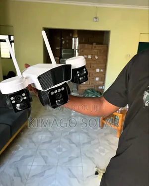 Camera Ya Solar Ya 4g Lenzi 3 Yenye Muonekano Mpana