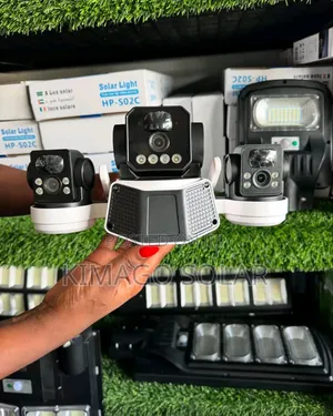 Solar Security Camera Zenye Lenzi 3 Zinapatikana Hapa