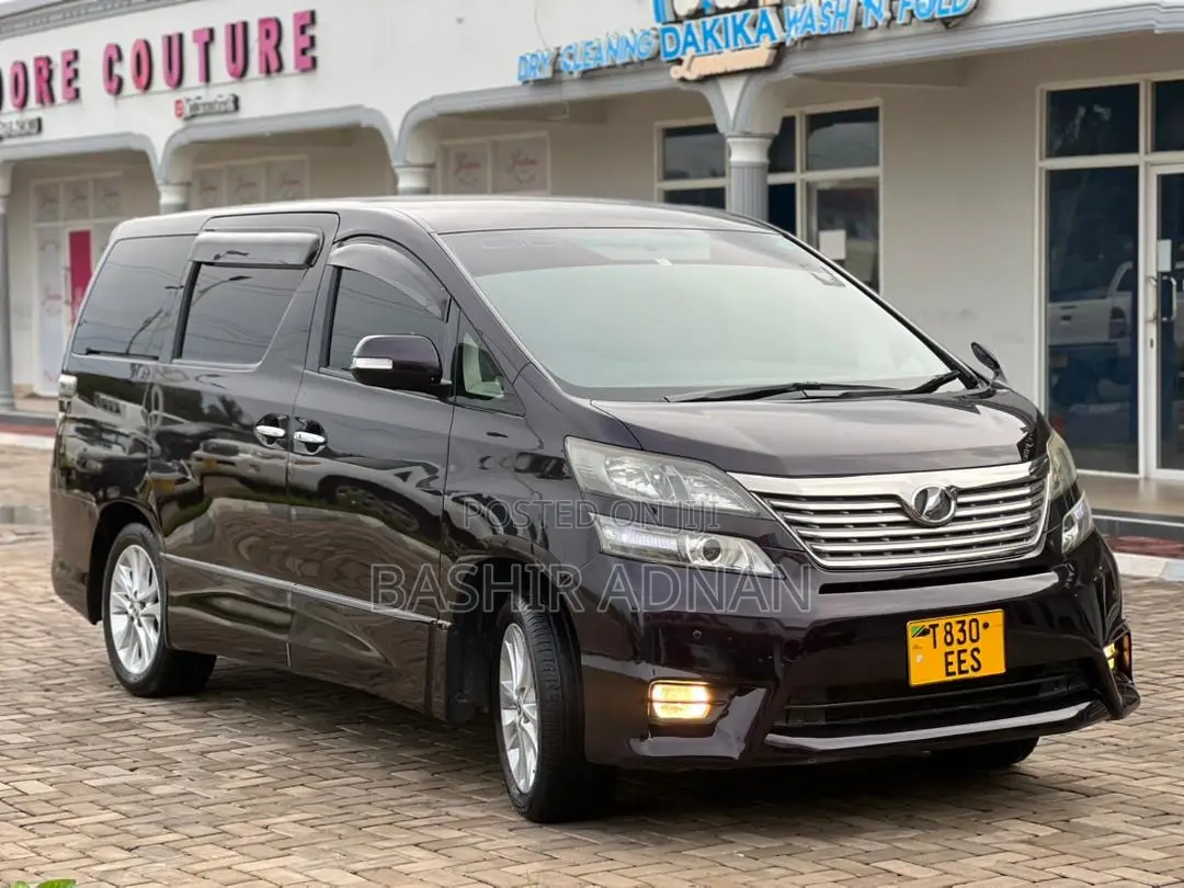 Toyota Vellfire 2008 Purple