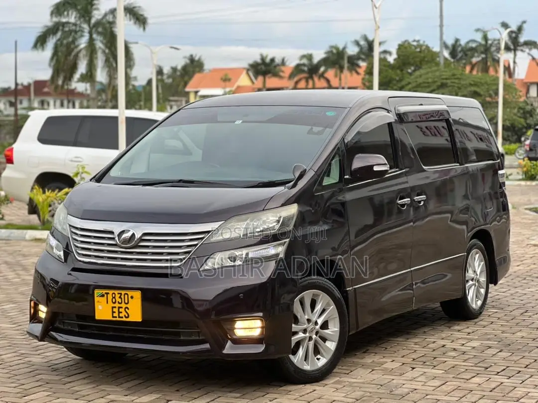 Toyota Vellfire 2008 Purple