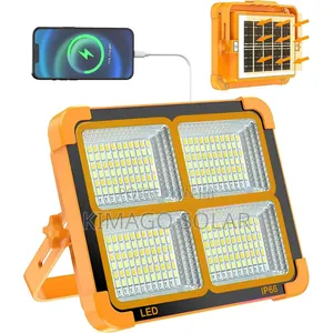 Taa Ya Kisasa Ya Solar 100w Charge Simu Yako Pia
