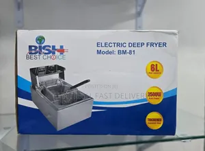 Bish Electric Deep Fryer 6l Stainless Steel