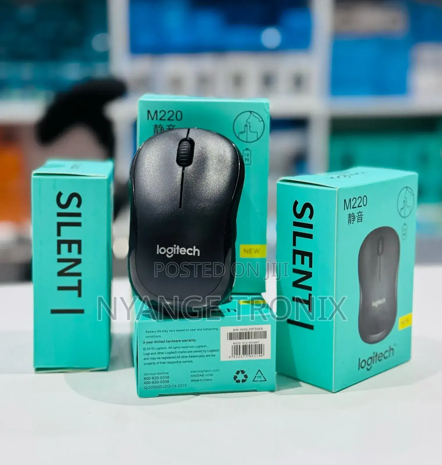 Logetch Mouse M220 Brand New