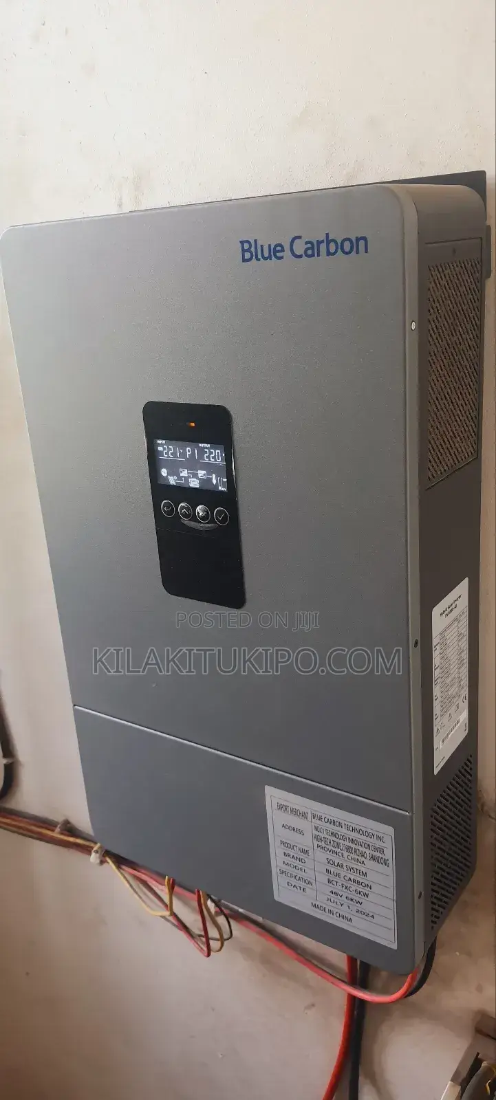 Blue Carbon Hybrid Inverter 48v-6kw With Parallel Function