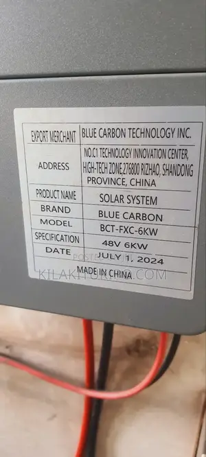 Blue Carbon Hybrid Inverter 48v-6kw With Parallel Function