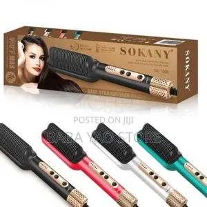 Sk-1008 Household Handheld Electric Hairstraightner Comb