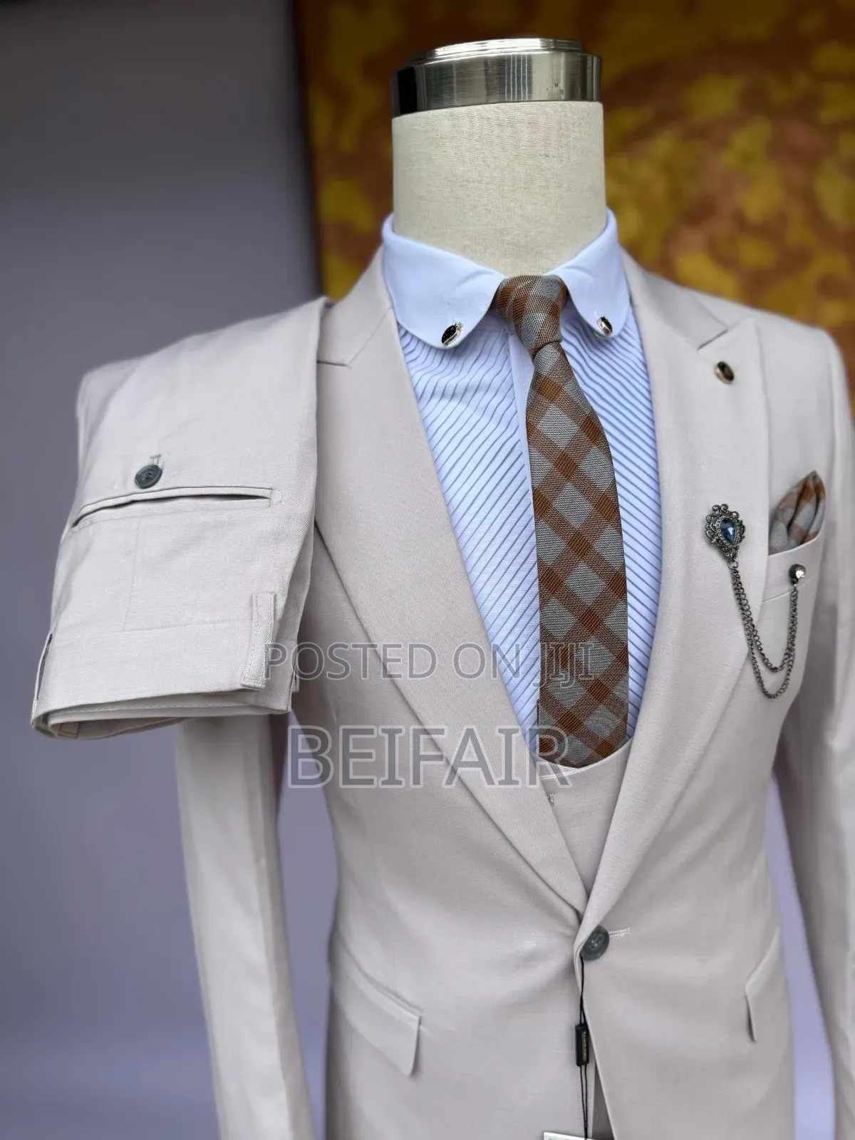 Tan Color Suit