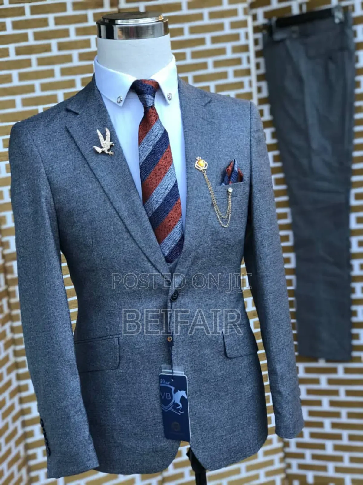 Grey Chenga Suit