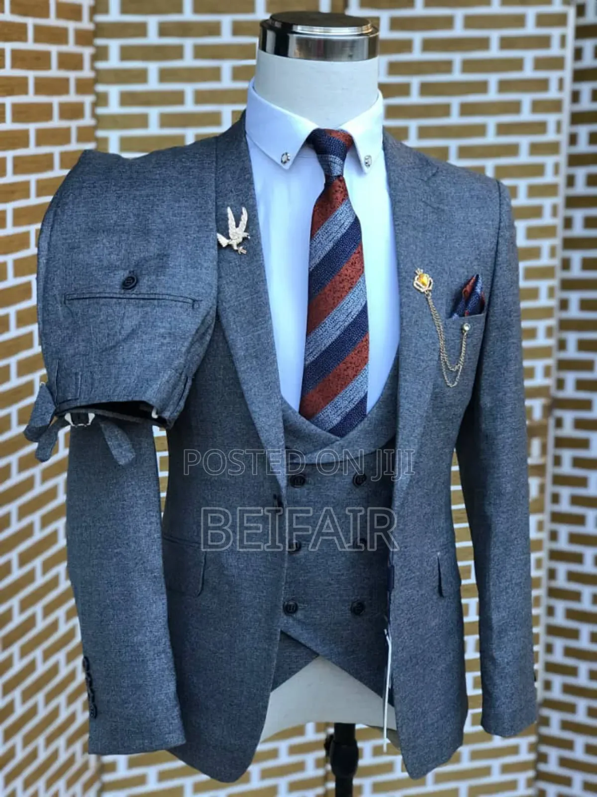 Grey Chenga Suit