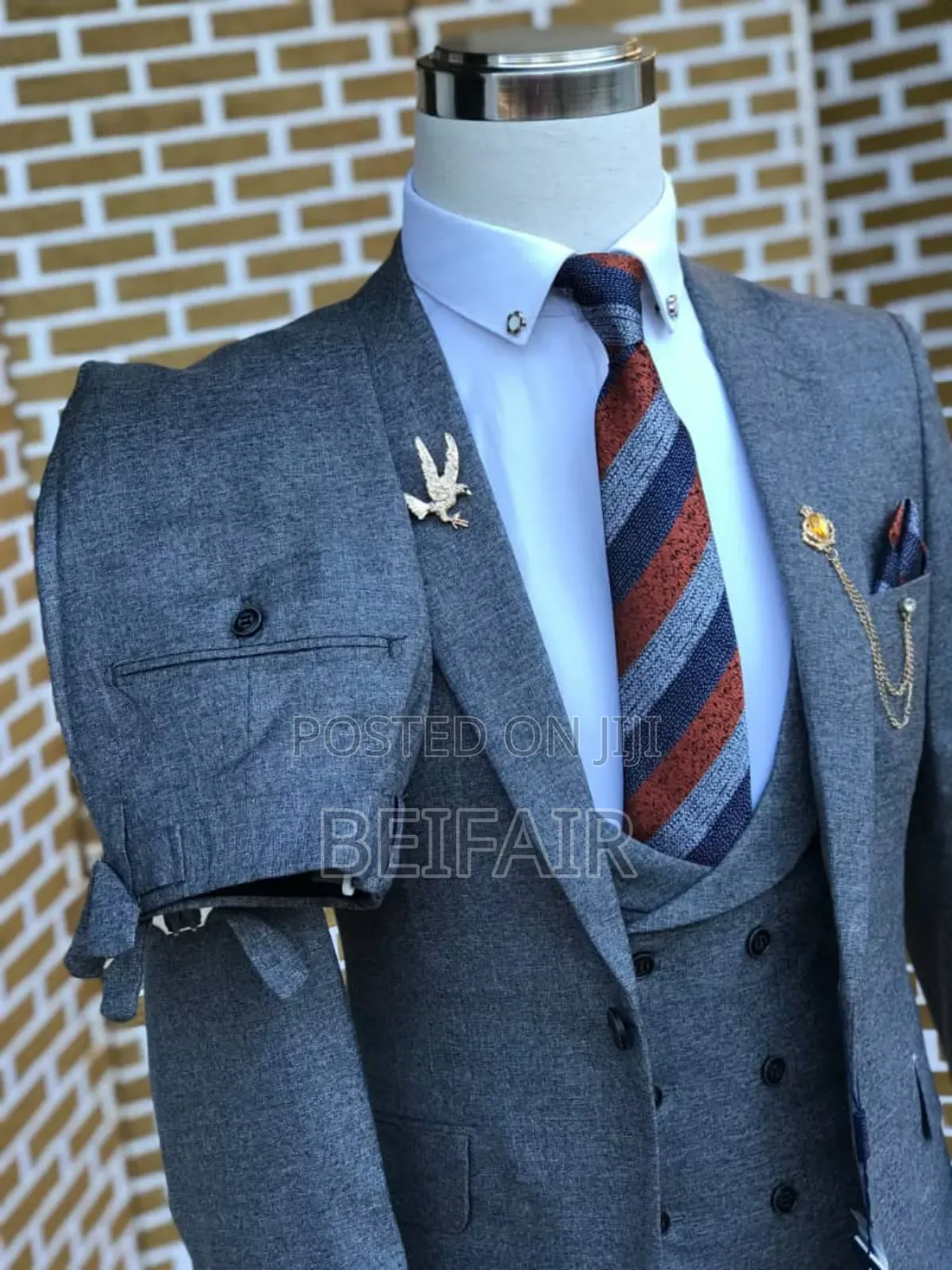 Grey Chenga Suit