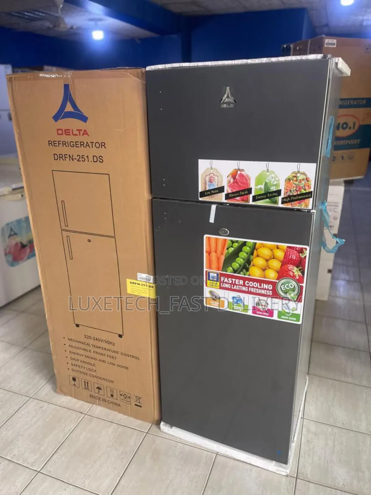 Delta Refrigerator 205l