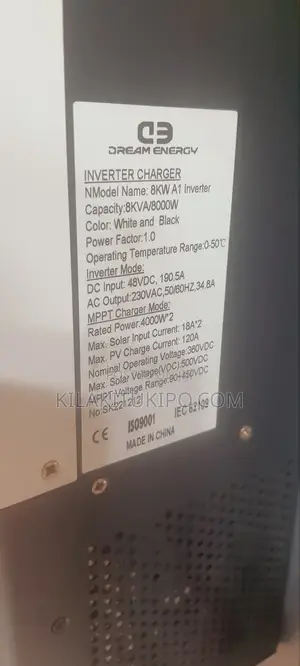 Dream Energy Battery 100ah 8kva Inverter Charger
