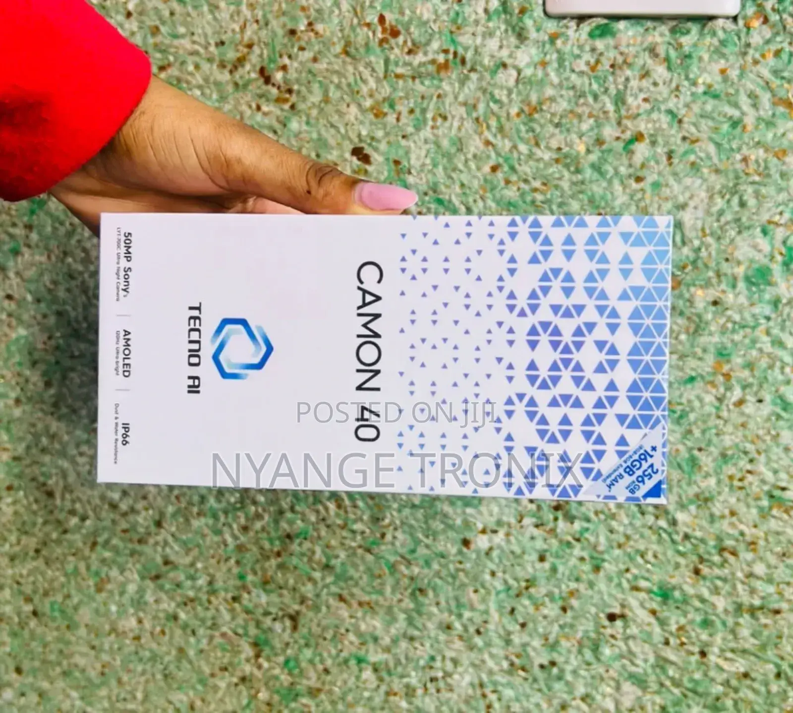 New Tecno Camon 40 256 GB Black