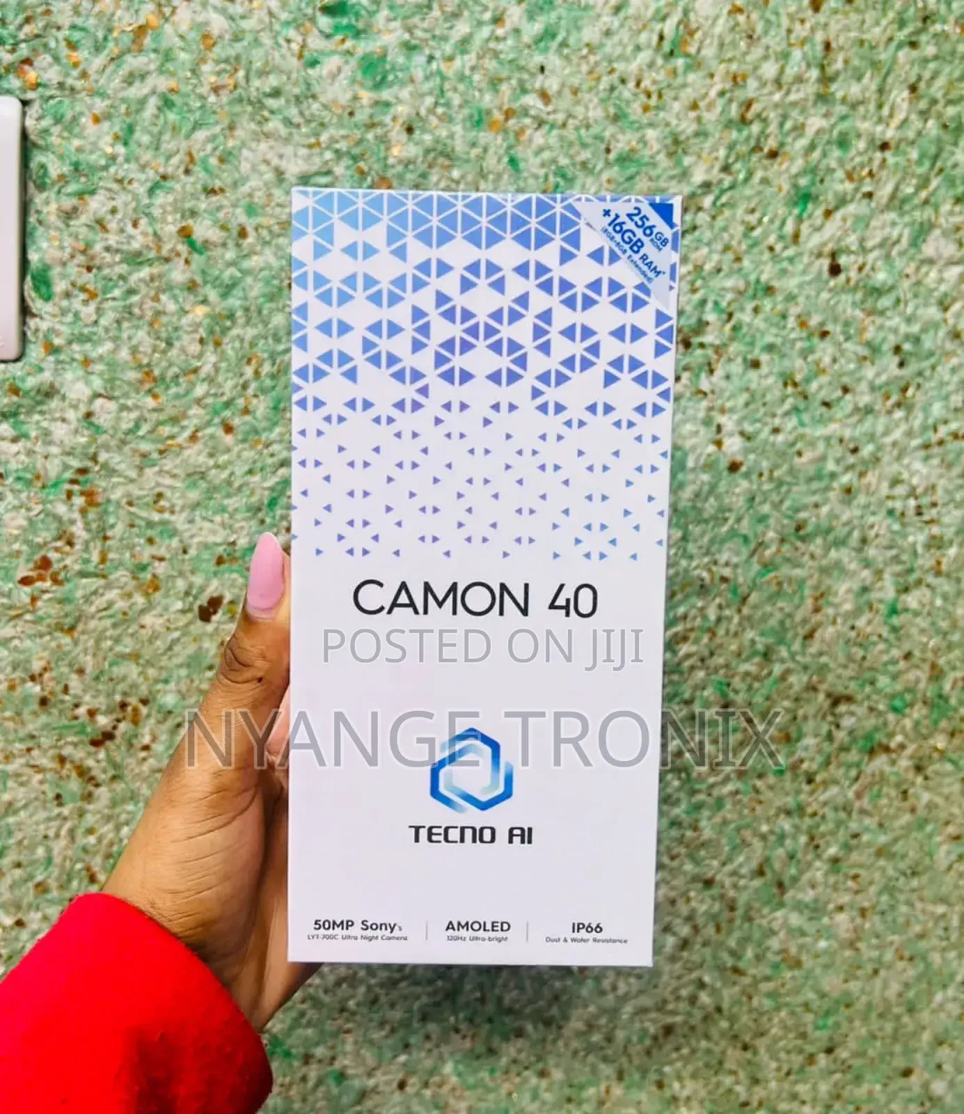 New Tecno Camon 40 256 GB Black