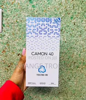 New Tecno Camon 40 256 GB Black