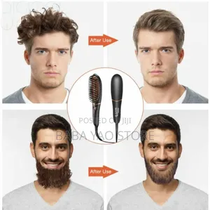 Multi Functional Hair Straightener Brush 100% Original.