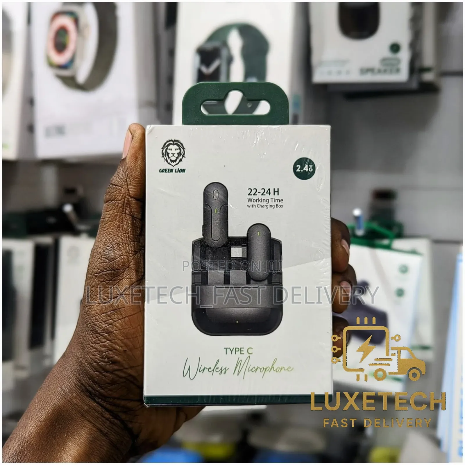 Green Lion Type-C Wireless Microphone