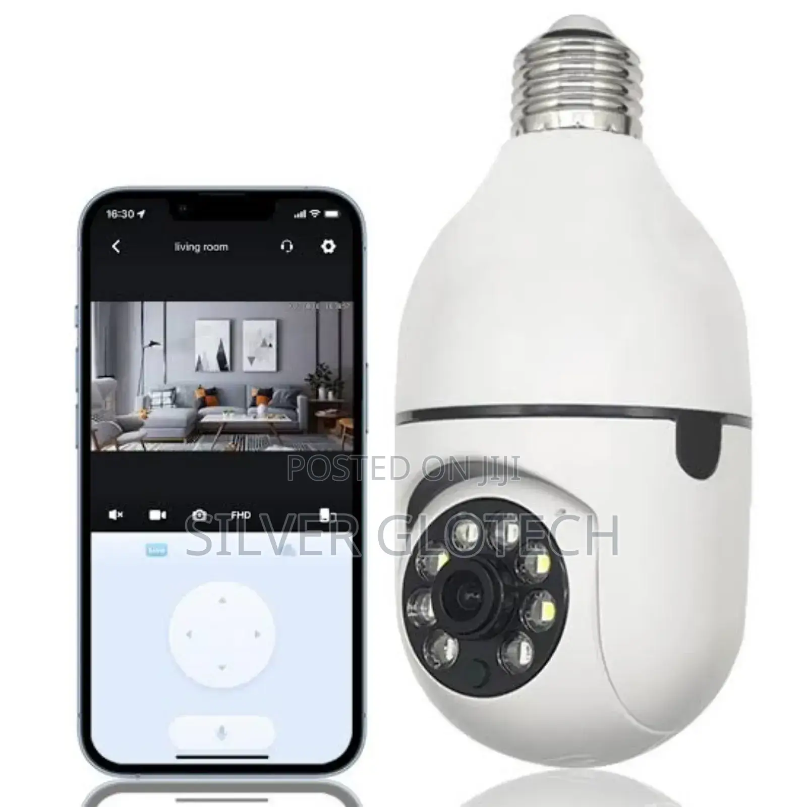 CCTV PTZ Bulb Camera Panoramic Bulb Camera
