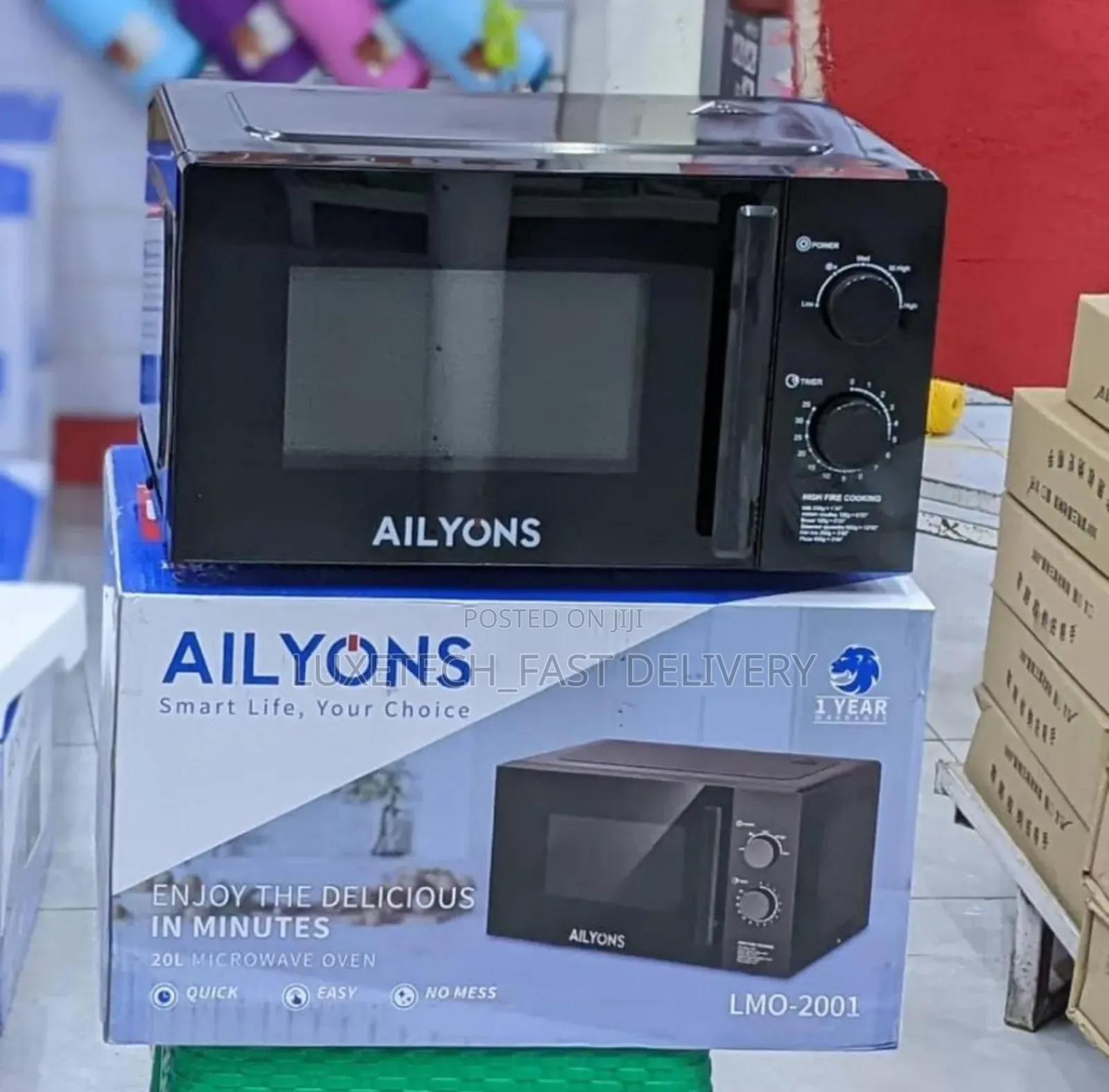 Ailyons 20 Liters Microwave Oven Fast Heating