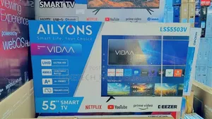 Ailyons 55 Inches Uhd Smart Tv Vidaa Os