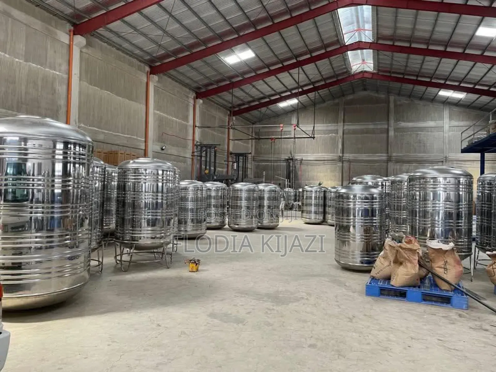 Heavy Water Storage Tank