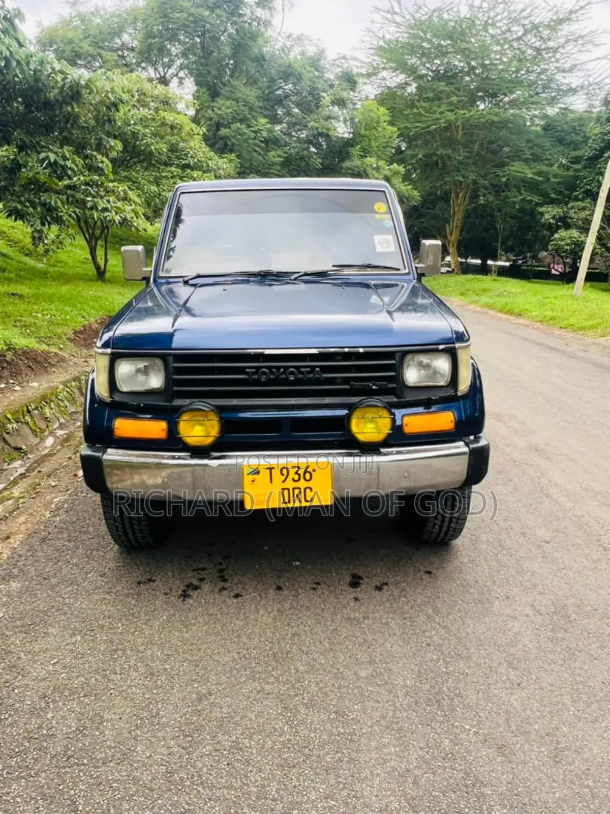 Toyota Land Cruiser 2004 Blue