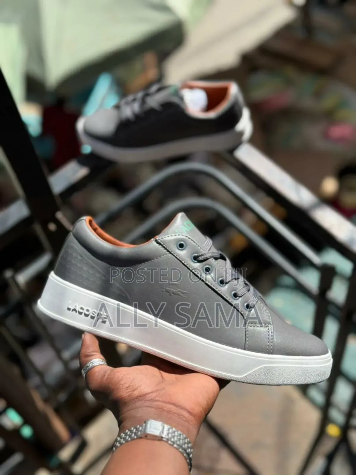 Men's Sneakers Lacoste Material Leather