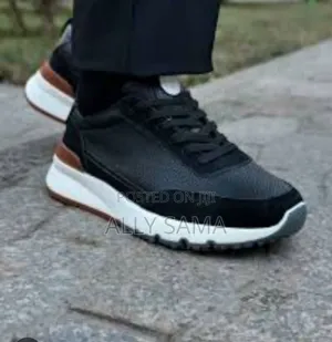 Men's Sneakers Material Leather New Shoes in Town 2025