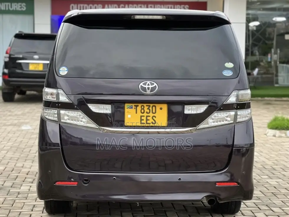 Toyota Vellfire 2008 Burgundy